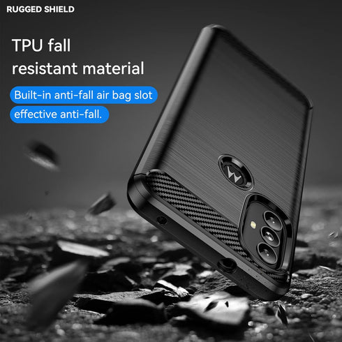 for Moto G Power 2022 case, Motorola G Power 2022 case, with HD Screen Protector, Fashion Flexible TPU Bumper Soft Rubber Protective Case Cove for...