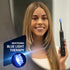 Sparx - Toothbrush Replacement Heads, Brush Heads with Blue Light Therapy for Gum Care, Replacement Brush Heads, Black, 1 Pack...