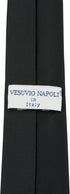 Vesuvio Napoli PreTied SKINNY Men's Neck Tie Solid Color Narrow Zipper Necktie...