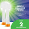Brilliant Oral Care Kids Sonic Toothbrush Soft Replacement Heads, for Children Ages 5+, Orange, 2 Pack...