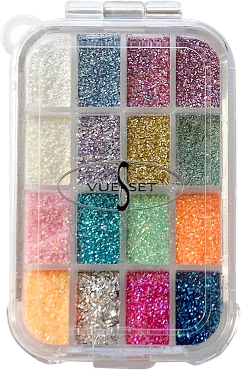 Bella - 16 Sections small Empty lipstick palette depotting makeup container...