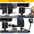 Car Headrest Camera Mount for GoPro/Insta 360 / DJI OSMO/AKASO/Video/DSLR Camera, 1.57 inch Diameter Base 10 inch Length Magic Arm, Aluminum Alloy...