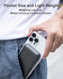 MGG Magnetic Battery Pack PD 20W for MagSafe 5000mAh Wireless Portable Charger with Foldable Stand - Mag-Safe Power Bank Fast Charging with USB C ...