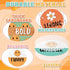 Boho Groovy Affirmation Station Bulletin Board Set Retro Motivational Inspirational Paper Cutouts with Glue Points Positive Bulletin Board Decor f...