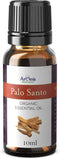 ArOmis Organic Palo Santo Essential Oil - 100% Pure Therapeutic Grade 10ml (.34 Fl Oz) - Undiluted, Premium, Oils for Aromatherapy Diffuser...
