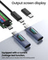 USB C Adapter, 2Pack 100W USB C Female to USB C Male Extension Adapter Type C Power Meter Tester with Digital Display for iPad Pro iPhone 15 Pro M...