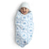 Delta Children 100% Cotton Muslin Baby Receiving Blankets for Girls and Boys – 47x47 Inches (Pack of 2), Blue Botanicals...