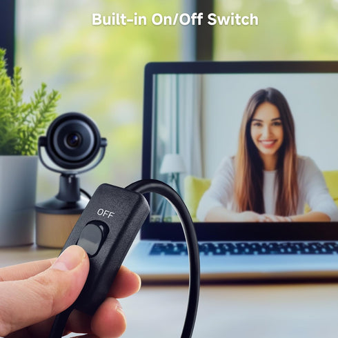 Cable Matters 2-Pack USB On Off Switch - 3ft, Support Data and Power, Short USBA Extension Cable with ON Off, USB Power Switch...