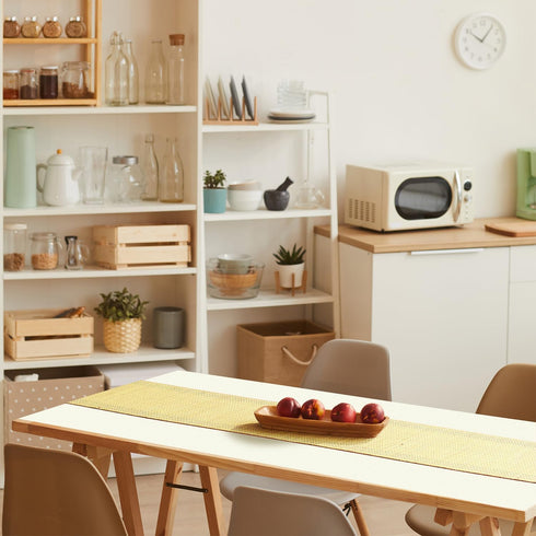 Yancorp 16"x120" Matte Beige Contact Papaer Peel and Stick Wallpaper Vinyl Wrap Countertop Wallpapers Waterproof for Cabinets Drawers Bedroom Kitc...