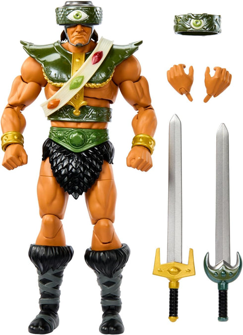 Masters of the Universe Masterverse New Eternia Tri-Klops Action Figure, Deluxe Collectible with 30 Articulations & Accessories, MOTU Toy...