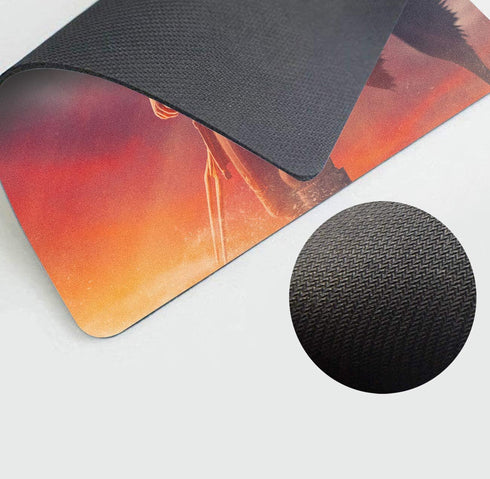 Baby Yoda and Mandalorian Mouse Pad, Rectangular Non-Slip Rubber Mouse Pad, Used for Office Work and Home Gaming Mouse Pad, 9.5 inches x 7.9” x 0....