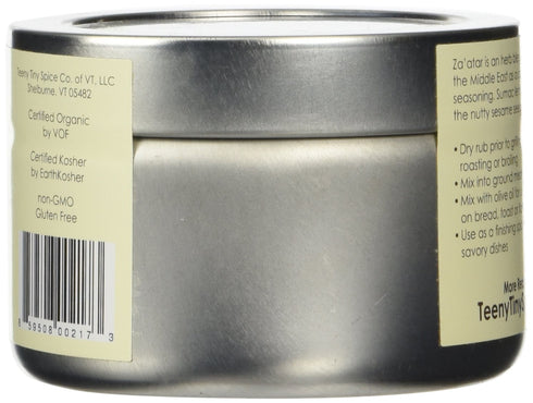 Teeny Tiny Spice Co. of Vermont Organic Za'atar, 2.8 Oz...