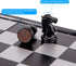 AMEROUS 10 Inches Magnetic Travel Chess Set with Folding Chess Board - 2 Extra Queens - Storage Bag for Pieces - Instructions for Beginner, Kids a...
