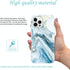 JIAXIUFEN Gold Sparkle Glitter Case Compatible with iPhone 12 and iPhone 12 Pro Marble Design Slim Shockproof TPU Soft Rubber Silicone Cover Phone...
