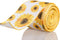 ATRBB Sunflower Wired Ribbon, Flower Sunflower Ribbon for Spring Summer Autumn Wreath, Wrapping and Home Decoration, 10 Yards by 2.5 Inches (Style...