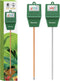 Kensizer Soil Tester, Soil Moisture/pH Meter, Gardening Farm Lawn Test Kit Tool, Digital Plant Probe, Water Hydrometer for Indoor Outdoor, No Batt...