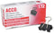 ACCO 72010 Binder Clips, Mini, 1/2-Inch W, 1/4-Inch Capacity, 12/DZ, BKSR Set of 2...