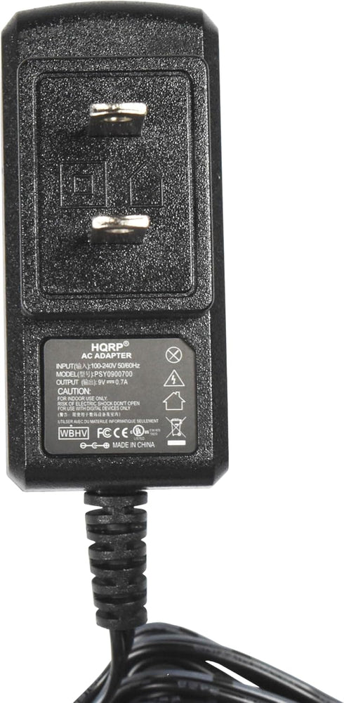 HQRP 9V AC Adapter Charger compatible with Plantronics 80090-05 CS55 CS70 CS70N Voyager, Voyager 510S, SupraPlus, CS55H CS510 CS520 CS540 CS351 He...