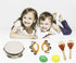 Toddler Musical Instrument, Wooden Percussion Instruments Tambourine for Kids Toddlers, Musical Toys Set for Boys and Girls...