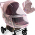 Durable Baby Stroller Mosquito Net (2 Pack) - Universal Elastic Edge Mesh Cover for Bassinets, Cradles, Playards, Car Seats & Mini Cribs | Breatha...