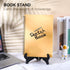 3 Pcs Wooden Display Stand Decorative Plate Stands Plate Holder Picture Frame Stand Black Easel Stand for Display Pictures Cook Books Art Certific...