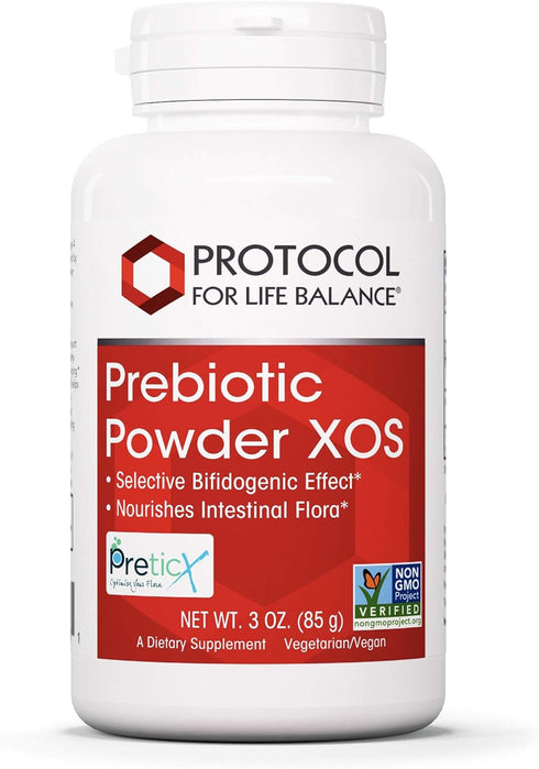 Protocol Prebiotic Powder XOS - 1.55g per Serving - Intestinal Flora - Supports GI Tract & Gut Health* - Kosher & Non-GMO - 3 oz...