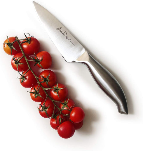 Jean-Patrique Professional Chef Knife Chopaholic - Ergonomic Stainless Steel Handle - Utility Knife for Chopping, Cutting, Dicing and Carving - 6 ...