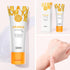 2 Pcs Orange Exfoliating Gel, Face and Body Exfoliating Scrub Gel, Deep Cleansing Moisturizing Facial Exfoliator....