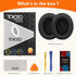 Replacement Ear Pads Cushions for Skullcandy Hesh 3 / EVO/ANC, Crusher ANC/EVO / 360, Venue Wired and Wireless Headphones, Headphone Earpads with ...