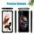 for TCL 40 XL Case,TCL 40 T Phone Case with Glass Screen Protector,Heavy Duty Hard PC,Shock-Absorbing Corner TPU Bumper Shockproof Protective Phon...