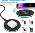 15W Pixel Wireless Charger for Google Pixel 8a/8/8 Pro, 7a/7 Pro/7, 6 Pro/6, 5, 4XL, 3XL, Wireless Charger Station Fast Charging Pad for Samsung G...
