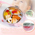 Baby Stainless Steel Bowl Stainless Steel Suction Plates for Baby Suction Cup Bowls with Lids Kid Suction Bowls for Toddlers & Kids with Utensils ...