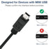 SaiTech IT USB 2.0 A to Mini 5 pin B Cable for External HDDS/Camera/Card Readers/MP3 Player-Black (10 Pack 3 Feet)...
