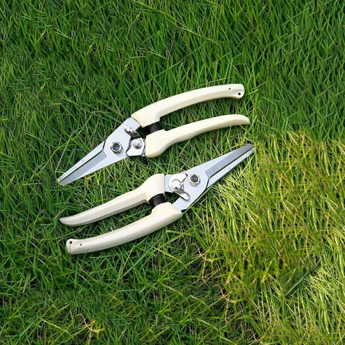 2 Pcs Garden Shears, Pruning Scissors Gardening Pruner Cutters Plant Cutting Scissors Trimmers Secateurs for Gardening Shears, Garden Scissors Hea...