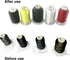 Wennuo 100pcs Thread Net Spool Saver for Different Sizes of Embroidery Sewing Quilting and Serger Thread Spools/Cones (6x1CM)...