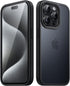 JETech Matte Case for iPhone 15 Pro 6.1-Inch, Shockproof Military Grade Drop Protection, Frosted Translucent Back Phone Cover, Anti-Fingerprint (B...