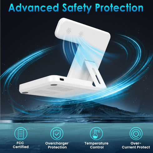 Wireless Charger, 3 in 1 Charging Station for Multi Devices, Charging Stand Dock for iPhone 8-16 Series, Apple Watch, AirPods Pro 3 2 with Adapter...