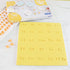 PME Fun Fonts Collection 2 Stamping Set-Letters & Numbers for Cookie & Cupcake (66 Pieces), Standard, Trasparent, (FF57)...