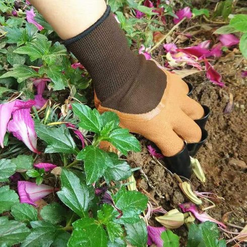 Gardening Gloves with Claws, Waterproof, Breathable, for Digging Planting, Puncture Resistant, Best Gifts for Women....