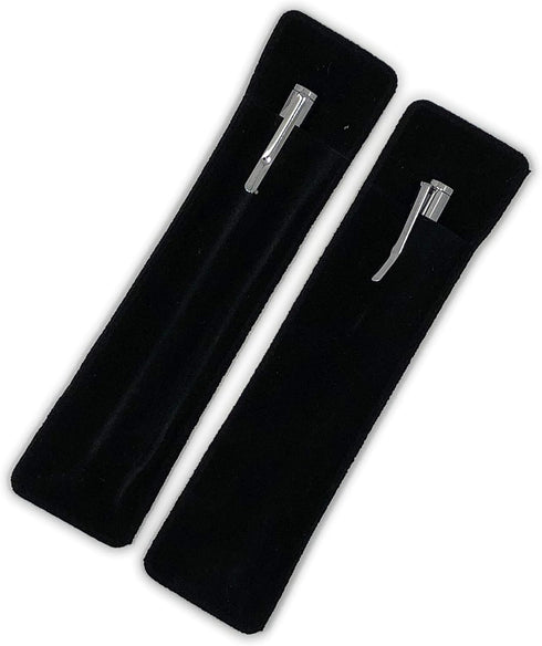 Set of 2 Small Pens (3.35") for Pocket, Wallet, Planner, Purse or Passport...
