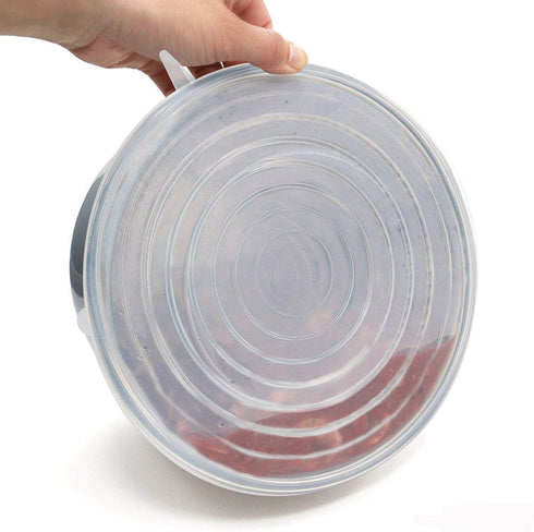 Silicone Sealing Ring Gaskets (2) + Silicone Inner Pot Lid Cover (1) Accessories Compatible with 5/6 Qt Instant Pot and Other Pressure Cookers (5/...