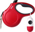 Fida Retractable Dog Leash with Dispenser and Poop Bags, 16 ft Pet Walking Leash for Medium Dog or Cat up to 44 lbs, Anti-Slip Handle, Tangle Free...