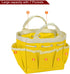 Small Garden Tool Bag 7.5" x 4" x 5" Large Oxford Waterproof with Pockets Garden Tote Bag Gardening Plant Tool Organizer Storage Carrier Store for...