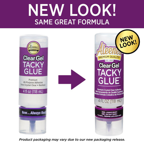 Aleene's Gel Tacky Always Ready Adhesives, 4 oz, Clear...