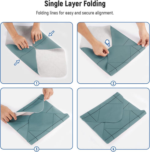 Neewer Camera Lens Wrap Foldable Camera Lens Bag Insert, 18.5"x18.5"/47x47cm Self Adhesive Magic Cloth Protective Anti Scratch Camera Sleeve Wrapp...