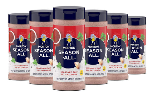 Morton Season-All Seasoned Salt, 8 Ounce (Pack of 6)...