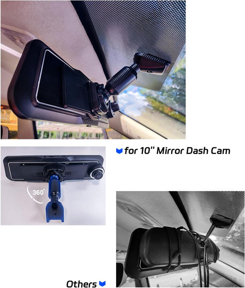 Bracket for 10‘’ Mirror Dash Cam Rear View Dash Camera Mount...