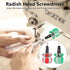 Essential Sewing Machine Cleaning Kit 12Pcs Includes Durable Tweezers Double Headed Lint Brush 4Pcs Short Screwdrivers,Seam Rippers|Sewing Machine...