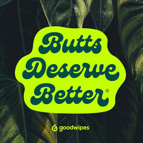 Goodwipes Flushable Butt Wipes Made w/Soothing Botanicals & Aloe – Soft & Gentle Wet Wipe Dispenser for Home Use, Septic & Sewer Safe – Largest Ad...