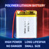 3.7V 900mAh Battery 703040 Lithium Polymer Ion Rechargeable Li-ion Li-Po Battery with 2P PH 2.0mm Pitch Connector...